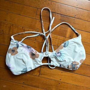 RVCA Floral Bikini Top